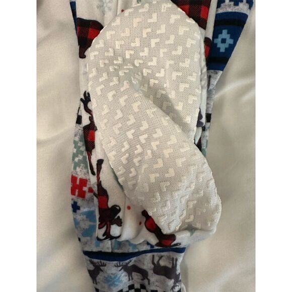 Christmas Family Matching Pajamas Set 18-24M Fair Isle Holiday PJs - Red Baby - Picture 4 of 5